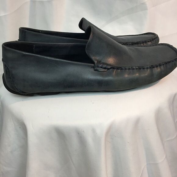 Kenneth Cole leather Blue loafers size 91/2 - Picture 6 of 8